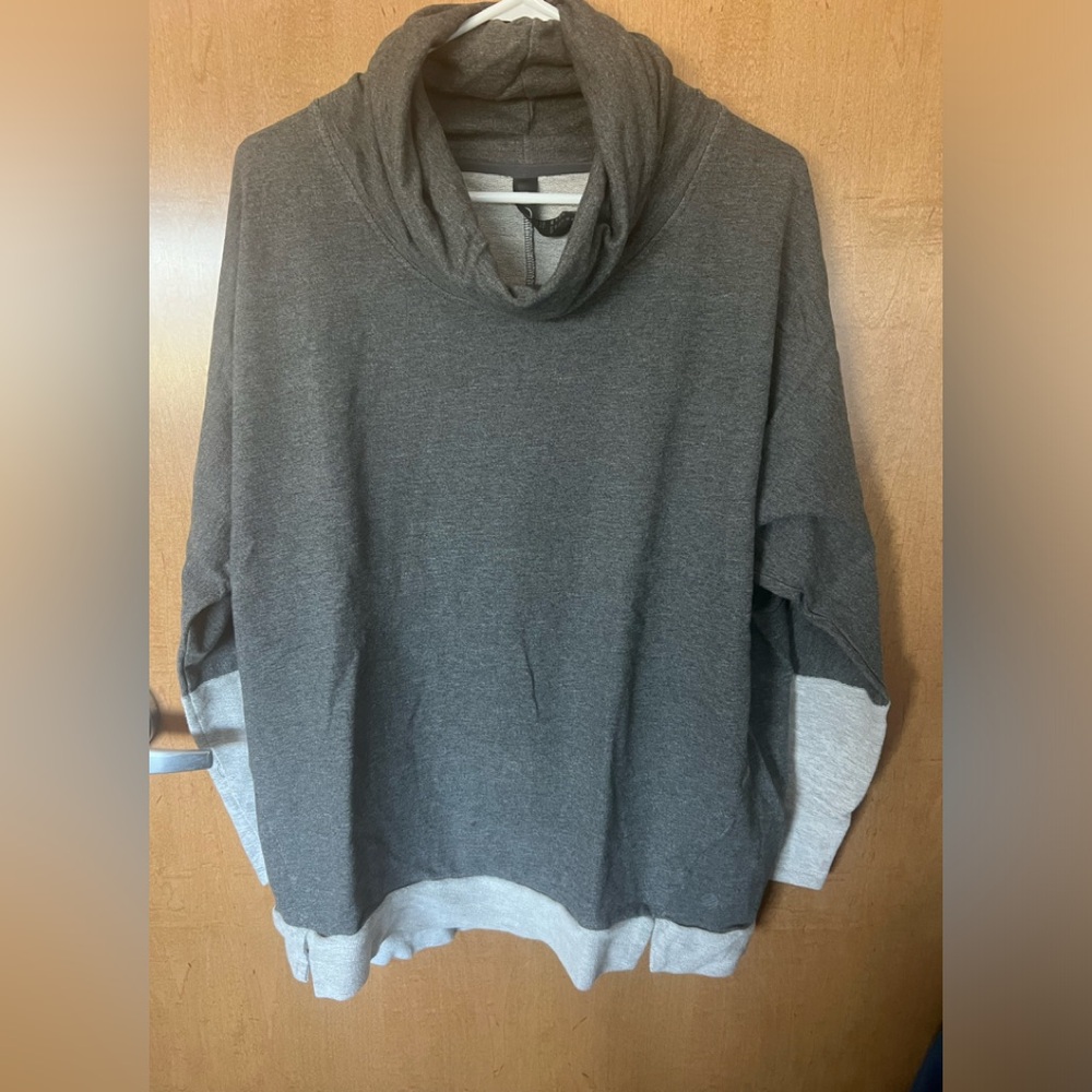 MPG cowl neck sweatshirt